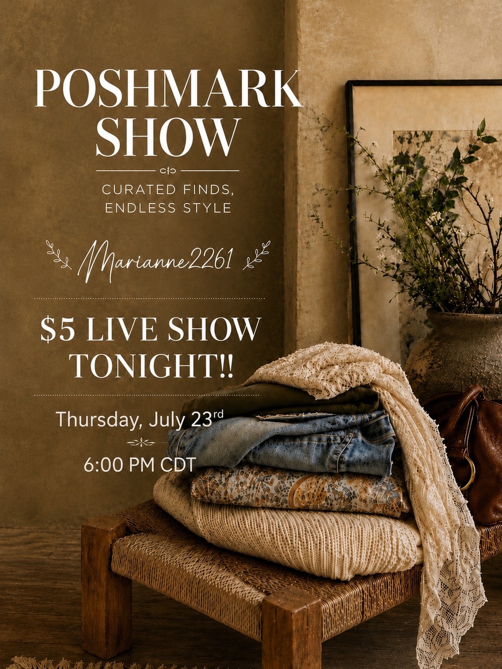 $5 Live Show Tonight, Thursday (July 23rd)
XS-Plus
6 PM CDT